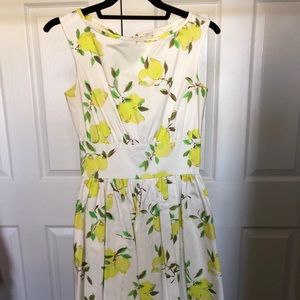 Kate Spade Lemon Print Dress 